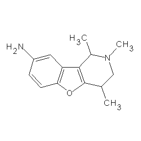 SBB007125 1,2,4-trimethyl-1,2,3,4-tetrahydrobenzo[d]pyridino[4,3-b]furan-8-ylamine