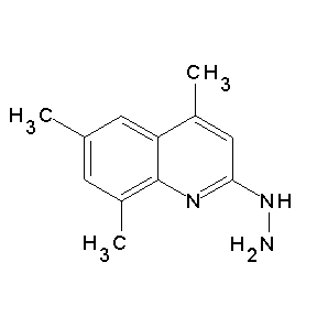 SBB072537 4,6,8-trimethyl-2-quinolylhydrazine