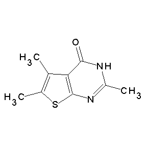 SBB078113 2,5,6-trimethyl-3-hydrothiopheno[2,3-d]pyrimidin-4-one