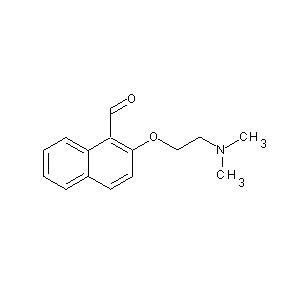 SBB079014 2-[2-(dimethylamino)ethoxy]naphthalenecarbaldehyde