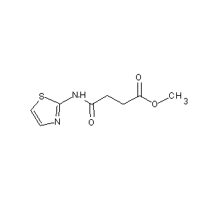 ST000136 methyl 3-(N-(1,3-thiazol-2-yl)carbamoyl)propanoate