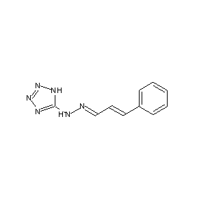 ST001120 ((1E,3E)-4-phenyl-1-azabuta-1,3-dienyl)-1H-1,2,3,4-tetraazol-5-ylamine