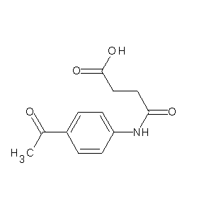 ST001292 3-[N-(4-acetylphenyl)carbamoyl]propanoic acid