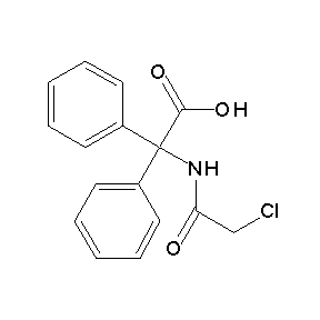 ST012513 2-(2-chloroacetylamino)-2,2-diphenylacetic acid
