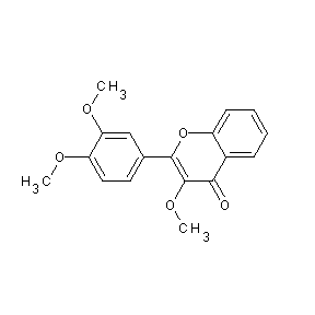 ST076522 2-(3,4-Dimethoxy-phenyl)-3-methoxy-chromen-4-one